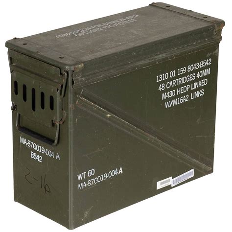 army metal ammo boxes|us military surplus ammo cans.